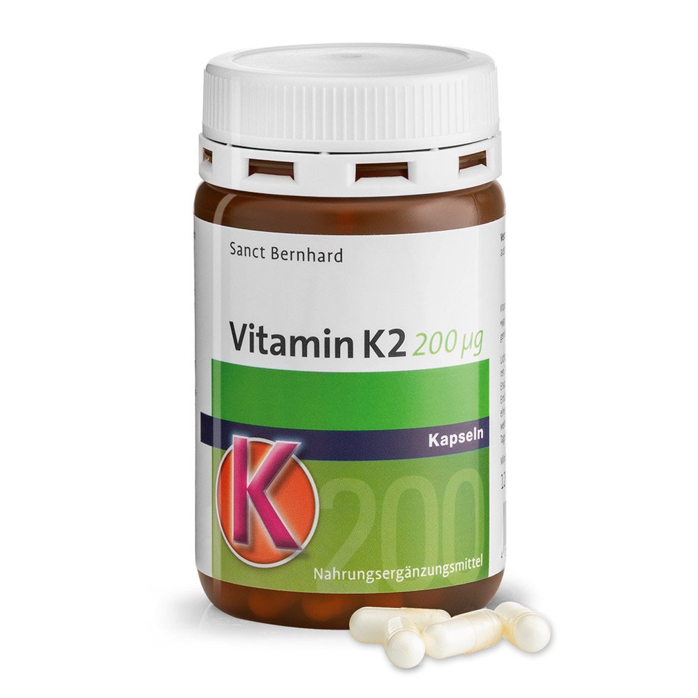 106 كبسولات فيتامين K2-200 ميكروغرام.Vitamin-K2-200 µg-Kapseln - الصورة 1