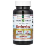 بربارين، 60 كبسولة (500 مجم لكل كبسولة). Berberin, 60 Kapseln (500 mg pro Kapsel)