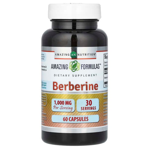 بربارين، 60 كبسولة (500 مجم لكل كبسولة). Berberin, 60 Kapseln (500 mg pro Kapsel) - الصورة 1