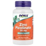 بيكولينات الزنك، 50 مجم، 120 كبسولة عشبية. Zinc Picolinate, Zinkpicolinat, 50 mg