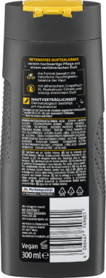 ⁦جل الاستحمام جولدن إنتنس 4 في 1، 300 مل.Balea MEN Duschgel Golden Intense 4in1⁩ - الصورة ⁦2⁩