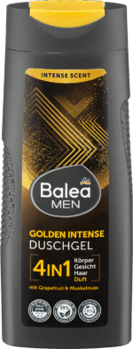 جل الاستحمام جولدن إنتنس 4 في 1، 300 مل.Balea MEN Duschgel Golden Intense 4in1