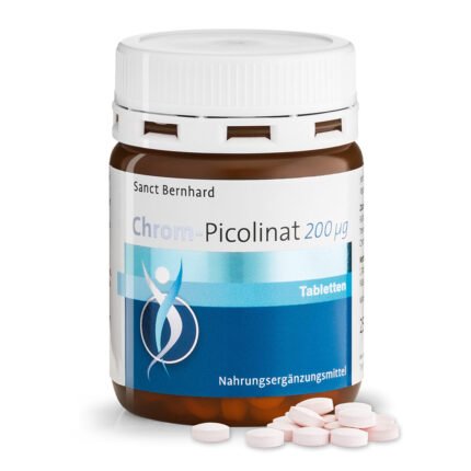 أقراص بيكولينات الكروم 200 ميكروجرام. 250 قرص. Chrom-Picolinat