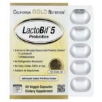 بروبيوتيك، 5 مليار.Probiotic, Probiotika, 5 Milliarden KBE, 60 pflanzliche Kapseln