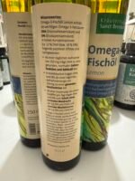 ⁦250mlزيت السمك أوميجا 3 بالليمون.Omega-3-Fischöl Lemon⁩ - الصورة ⁦3⁩