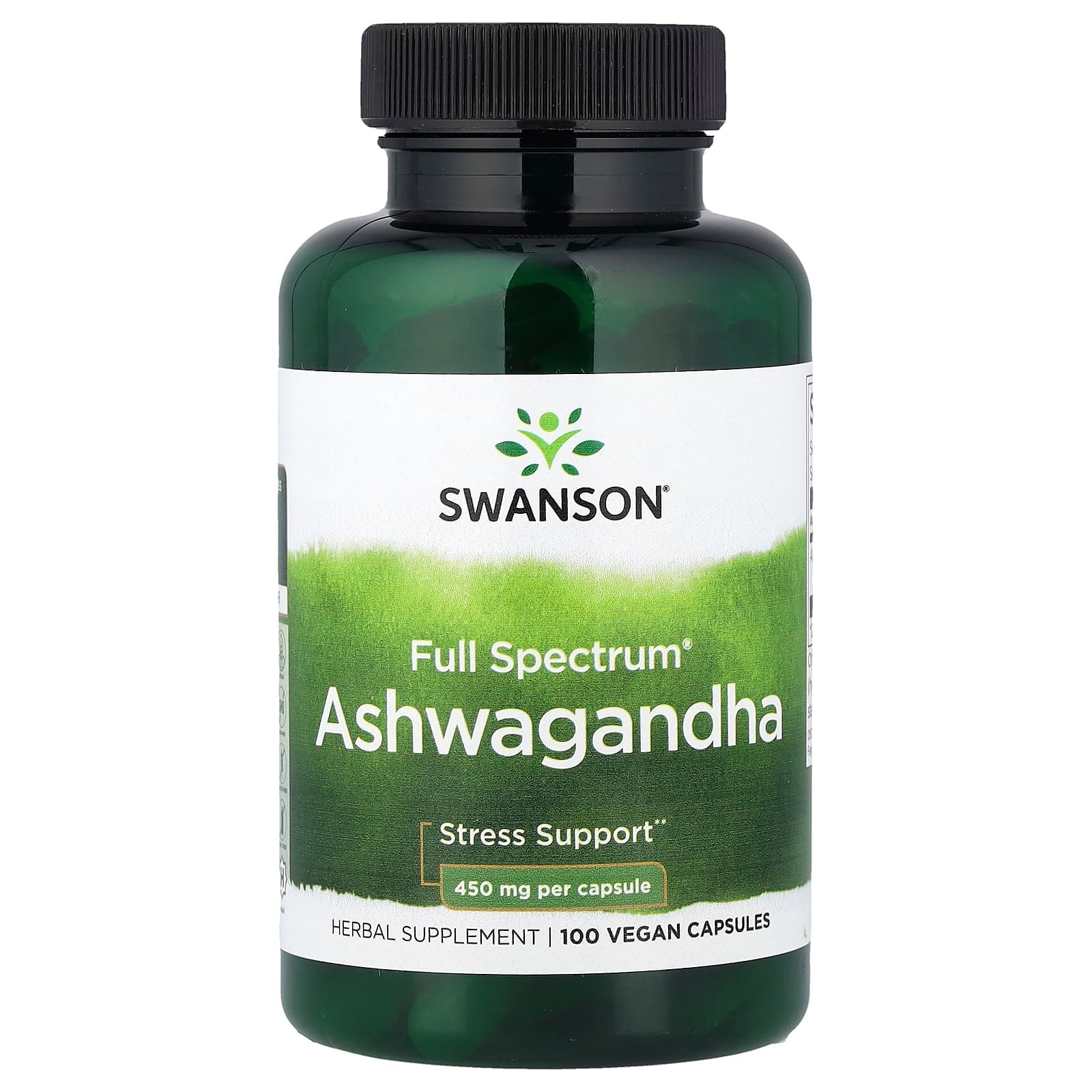 72 (1) اشواغاندا® كاملة الطيف، اشواغاندا، 100 كبسولة نباتية . Ashwagandha, 100 vegane Kapseln - الصورة 1