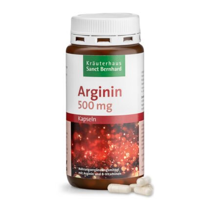 كبسولات أرجينين 500 مجم.Arginin-Kapseln 500 mg