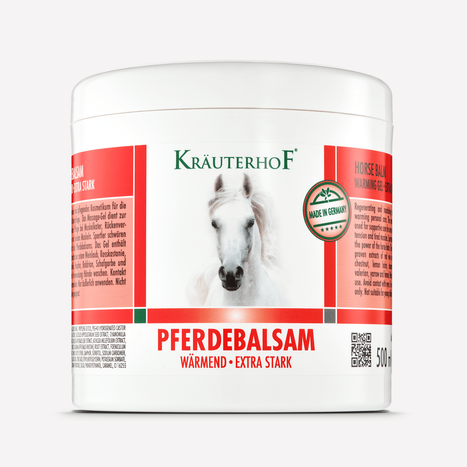 ⁦مرهم الحصان.  Pferdesalbe, 500 ml⁩ - الصورة ⁦1⁩