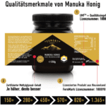 ⁦عسل مانوكا MGO 570+، 250 جرام Egmont Manuka Honig⁩ - الصورة ⁦2⁩