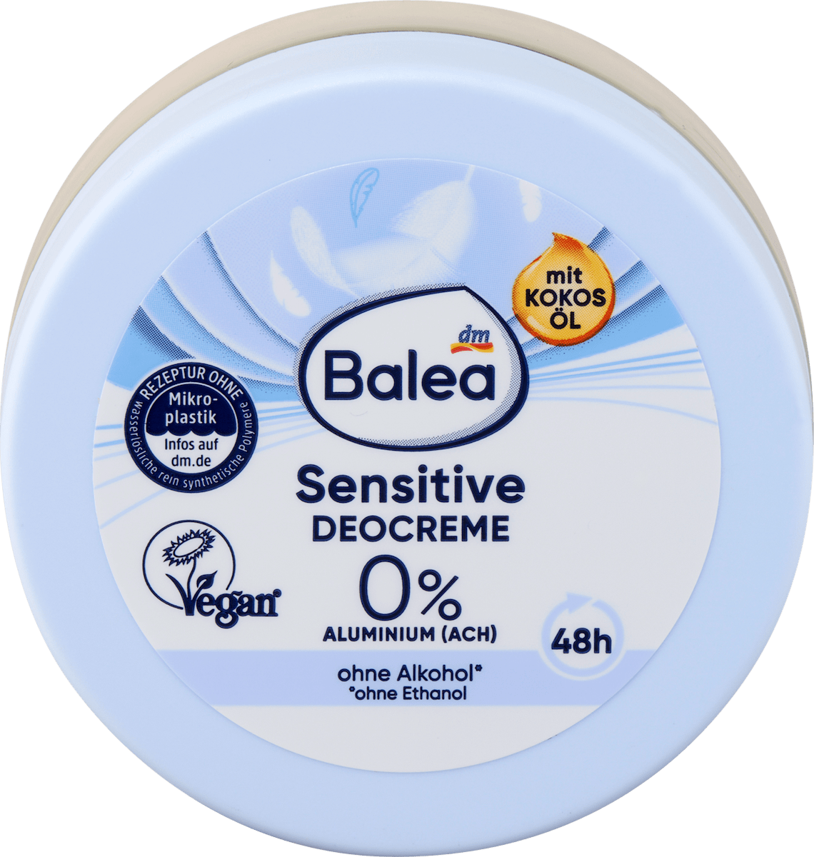 balea-deocreme-sensitive باليا كريم مزيل العرق الحساس، Deocreme Sensitive, 50 ml - الصورة 1
