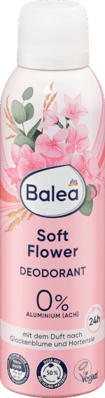 باليا مزيل عرق بخاخ زهرة ناعمة، 200 مل.deo spray balea