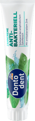 معجون أسنان مضاد للبكتيريا .Dontodent Zahnpasta antibakteriell, 125 ml