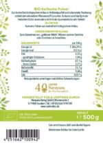 ⁦Bio Kurkuma Pulver - 500 g - von Unimedica.مسحوق الكركم العضوي⁩ - الصورة ⁦2⁩