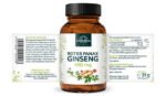 ⁦Roter Panax Ginseng Extrakt 100 Kapseln - von Unimedica.⁩ - الصورة ⁦2⁩