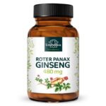 Roter Panax Ginseng Extrakt 100 Kapseln - von Unimedica.