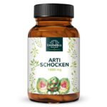 Artischockenextrakt - 1.800 mg pro Tagesdosis (3 Kapseln) - 150 Kapseln - von Unimedica.مستخلص الخرشوف