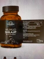 ⁦Mumijo Shilajit mit 80% Fulvinsäure - 180 Kapseln - von Unimedica⁩ - الصورة ⁦2⁩